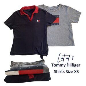 Lot of 2 Tommy Hilfiger Shirts, Size XS